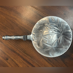 Vintage Everlast B-15 hand forged aluminum silent butler bamboo‎ motif